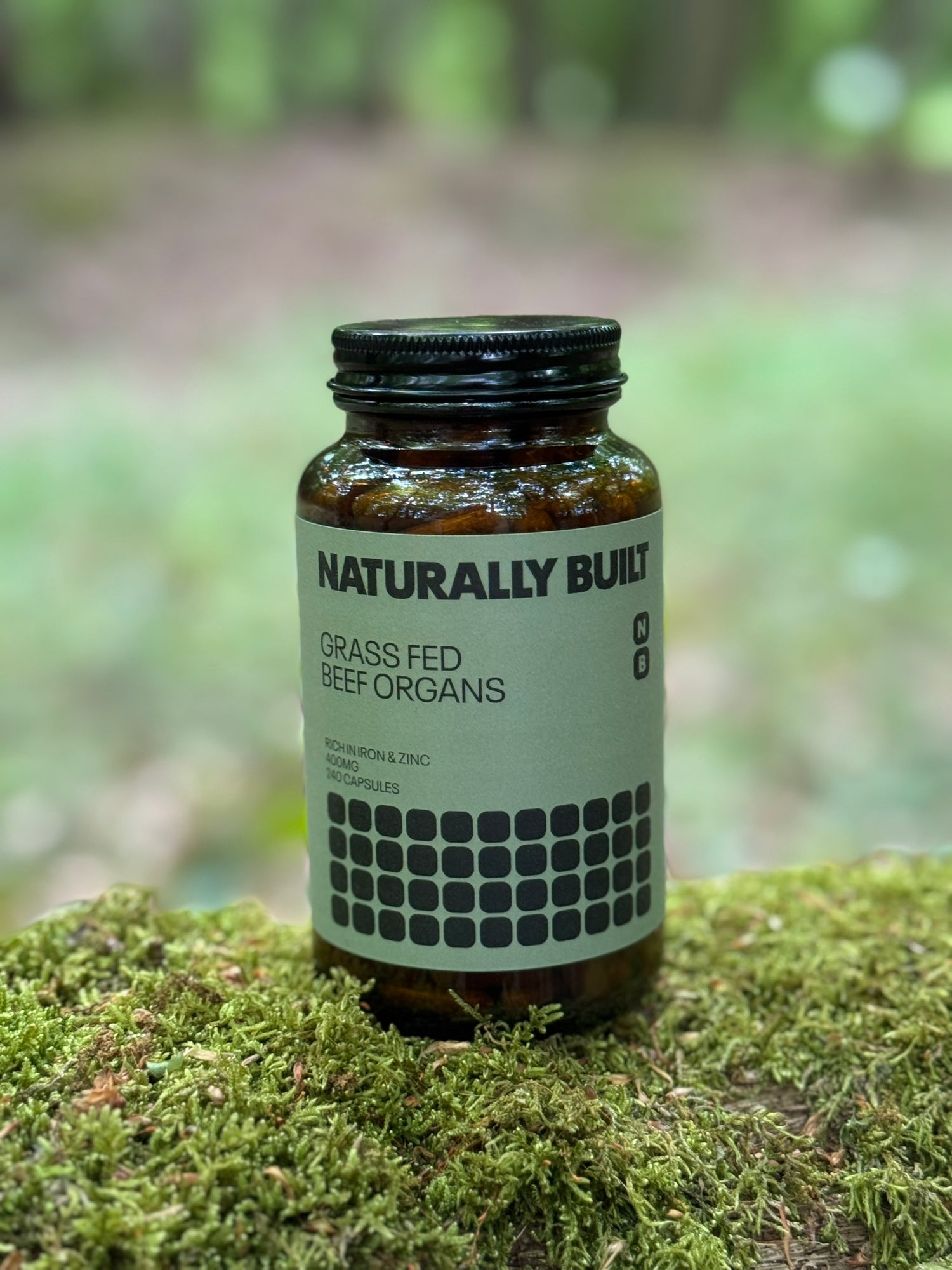 Grass Fed Beef Organs Capsules